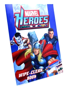 Marvel Heroes Wipe-Clean Book (Activity Book) von Alligator Books